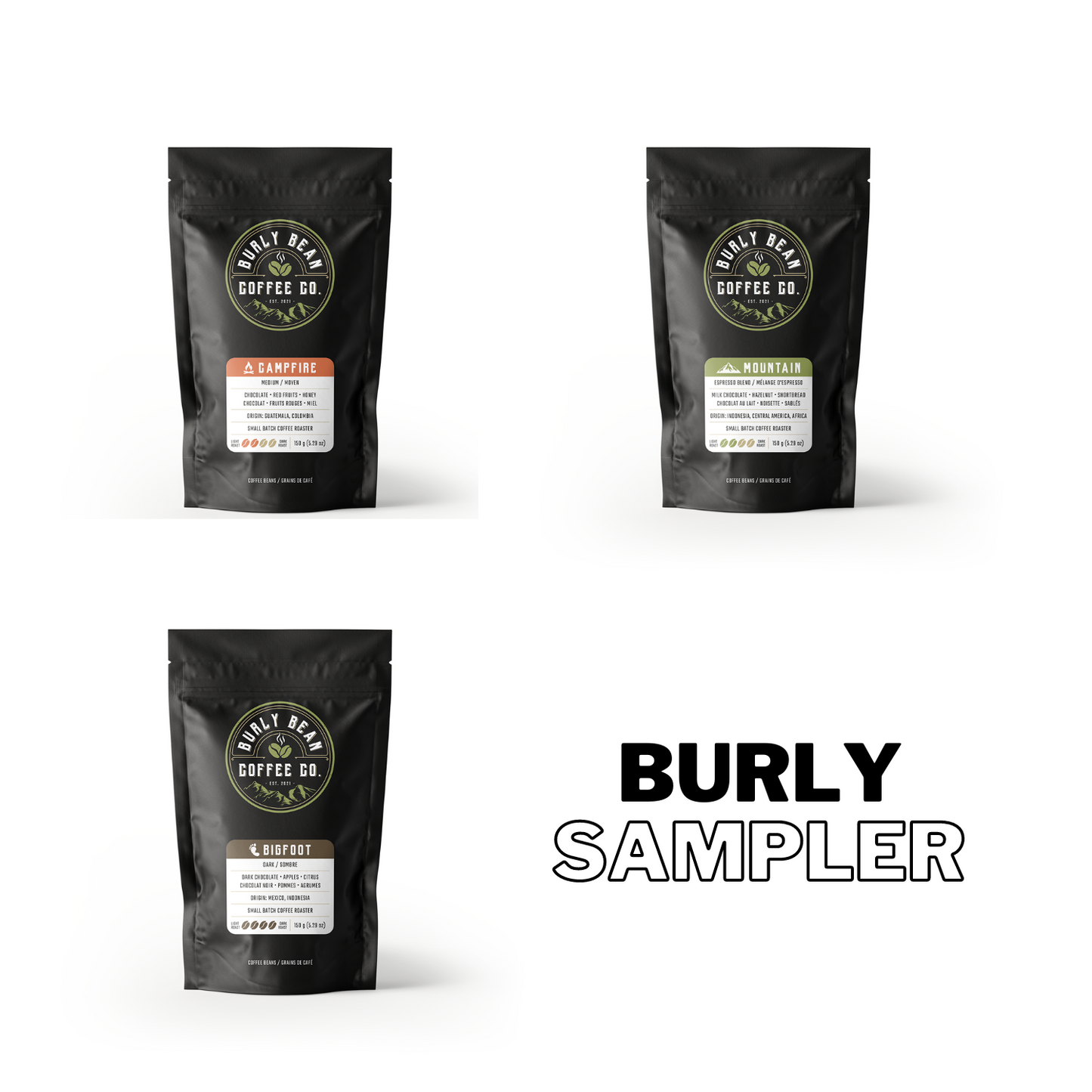 BURLY SAMPLER